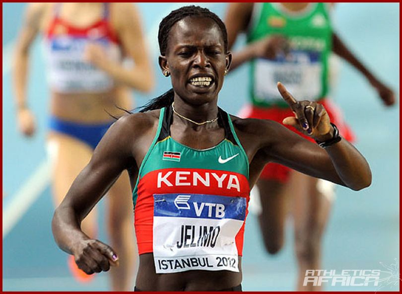 Pamela Jelimo winning in Istanbul/ Photo: IAAF/Getty