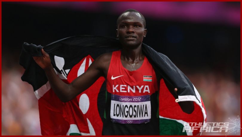 Thomas Longosiwa at the London Olympics 2012/ Photo: Cameron Spencer