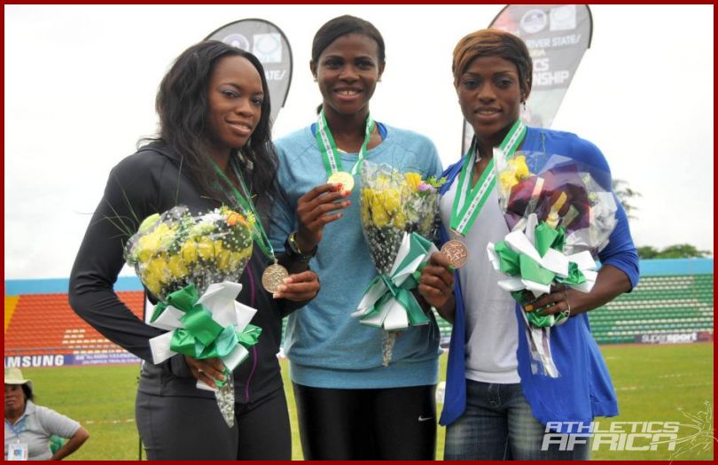 Nigerian Sprinters - Okagbare, Asunmu and Ozor