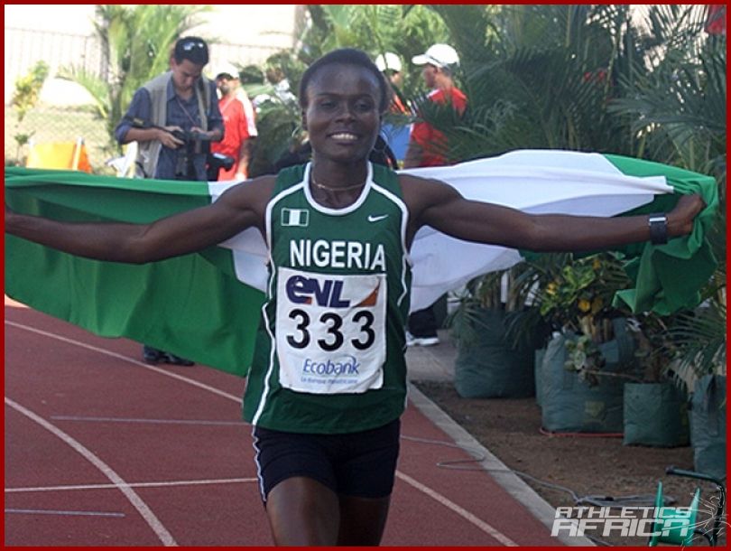Nigeria’s 2010 Youth Olympic Games (YOG) champion, Josephine Omaka/Photo credit: Mark Ouma