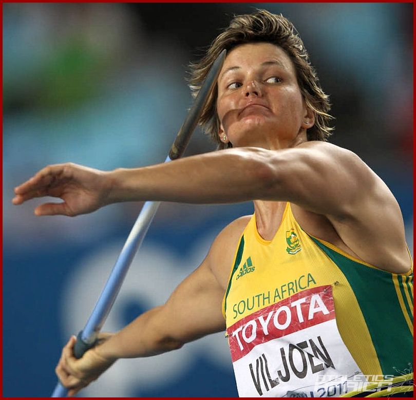 South African Javelin record holder Sunette Viljoen