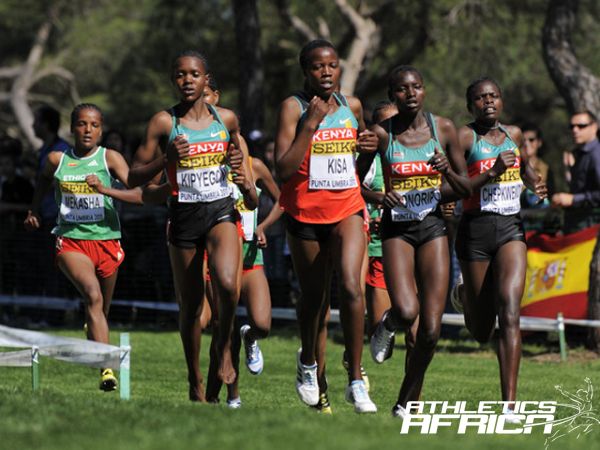 Kenyan cross country women's team